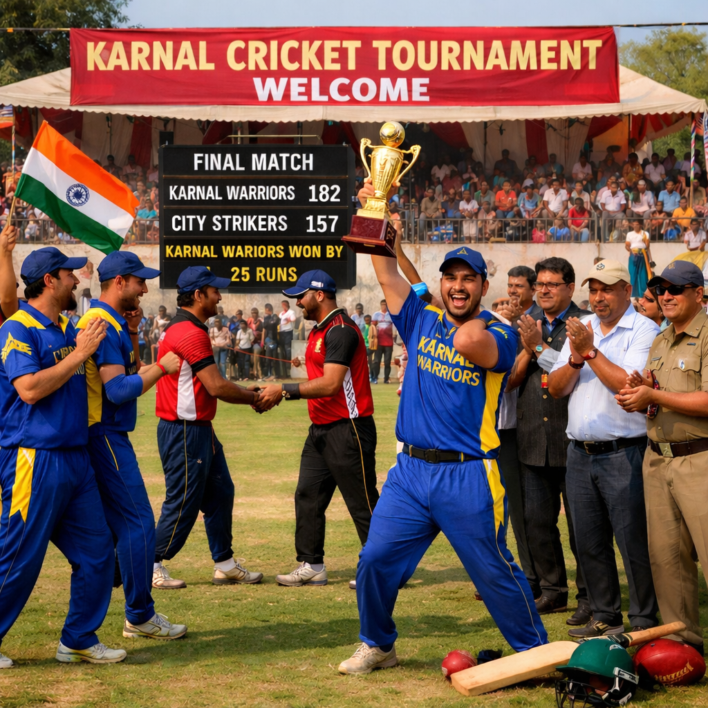 Local Cricket Tournament Brings Excitement to Karnal chatgpt image feb 17, 2026, 07 58 30 am